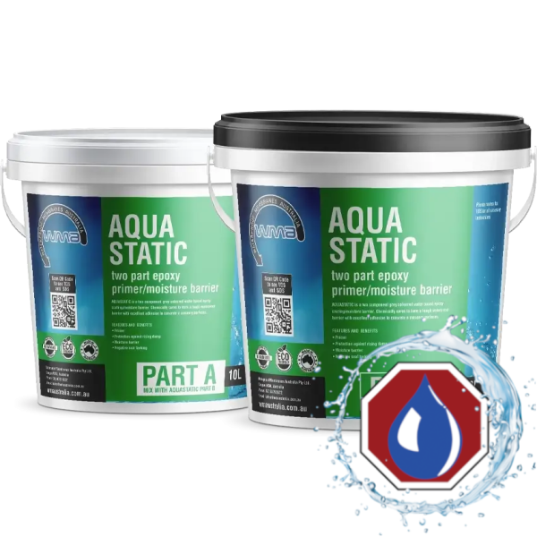 Aquastatic water based epoxy