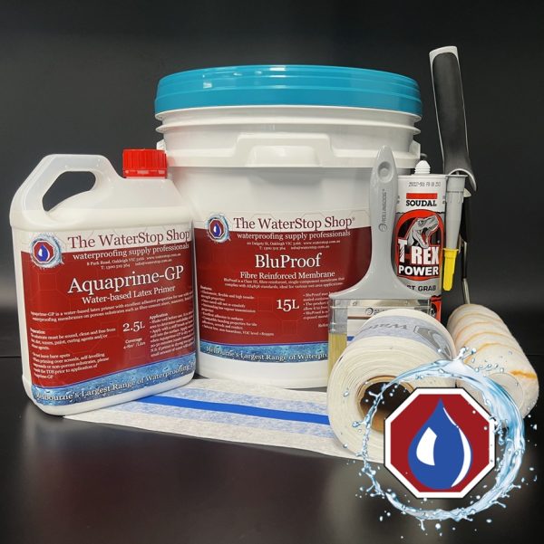 The WaterStop Shop Bathroom Waterproofing Kit