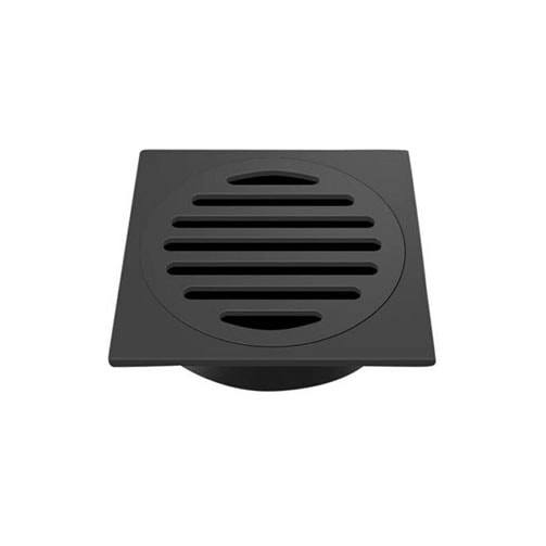 Floor Waste Black (Square)